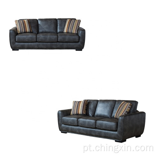 Conjuntos de sofá secional para sofá de três lugares para sala de estar